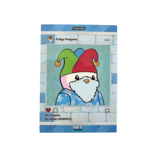 My Penguin, My Selfie! #KKWPP10 Profile - Kakawow Phantom Pudgy Penguins Collectible Cards Series 1