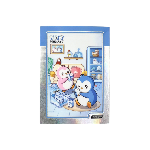 Couples Blind Box Theme 24/95 - Kakawow Phantom Pudgy Penguins Collectible Cards Series 1