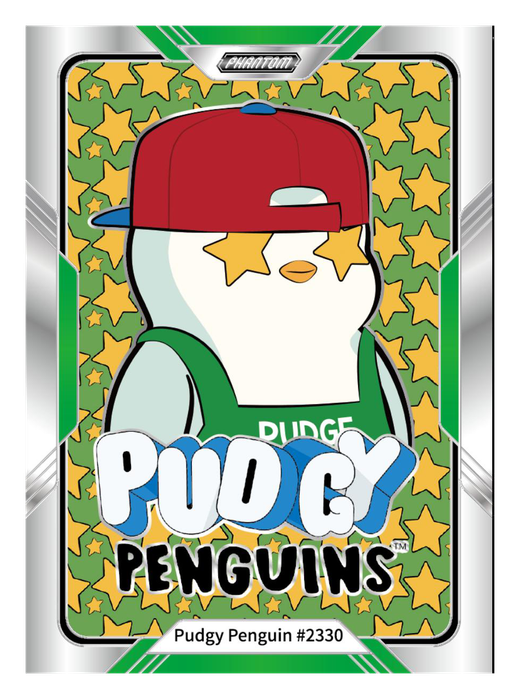 Pudgy Penguin #2330 ONE Collection - Kakawow Phantom Pudgy Penguins Collectible Cards Series 1
