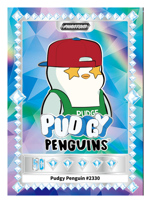 Pudgy Penguin #2330 Dazzling Power 94/255 - Kakawow Phantom Pudgy Penguins Collectible Cards Series 1