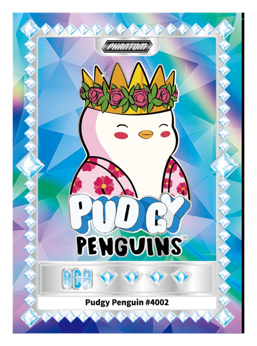 Pudgy Penguin #4002 Dazzling Power 207/255 - Kakawow Phantom Pudgy Penguins Collectible Cards Series 1