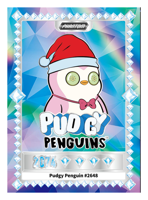 Pudgy Penguin #2648 Dazzling Power 204/255 - Kakawow Phantom Pudgy Penguins Collectible Cards Series 1