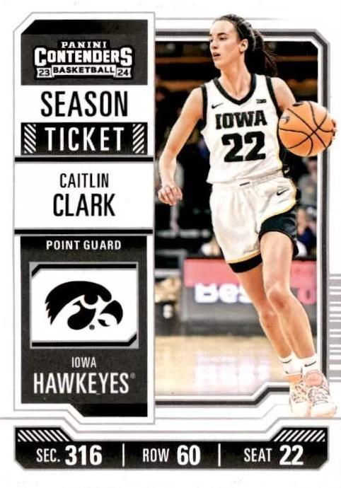 Caitlin Clark College Contenders - 2024 Caitlin Clark Collection
