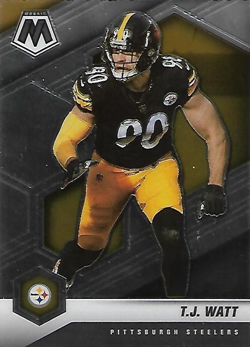 T.J. Watt - 2021 Panini Mosaic NFL
