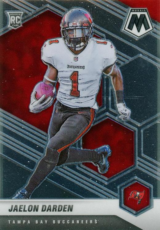Jaelon Darden Rookie Card - 2021 Panini Mosaic NFL