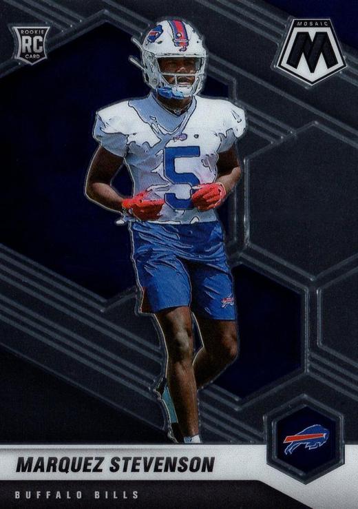 Marquez Stevenson Rookie Card - 2021 Panini Mosaic NFL