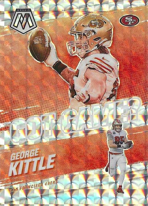 George Kittle Got Game? Mosaic - 2021 Panini Mosaic NFL