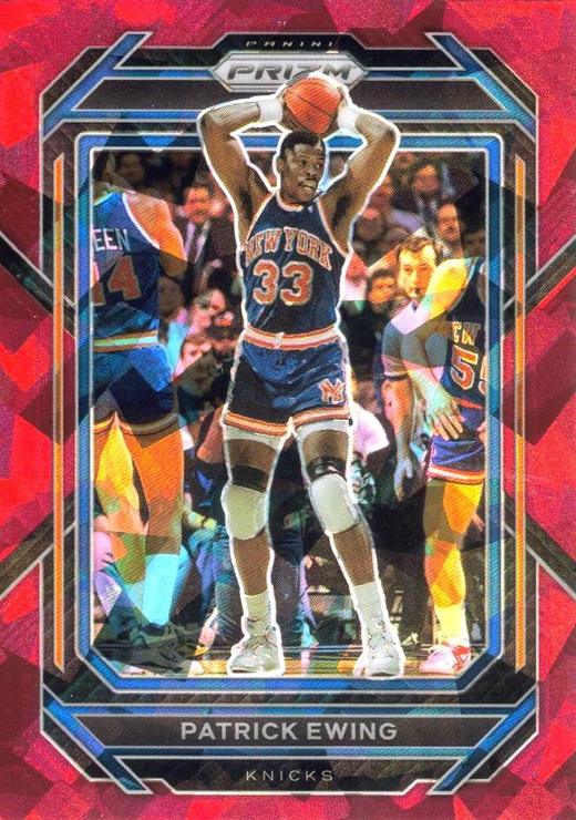 Patrick Ewing Red Ice Prizm - 2022-23 Panini Prizm NBA