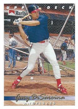 Gary DiSarcina - 1993 Upper Deck Series 1 Baseball