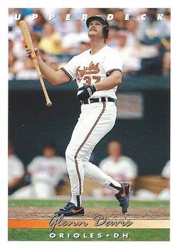 Glenn Davis - 1993 Upper Deck Series 1 Baseball
