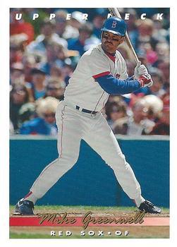 Mike Greenwell - 1993 Upper Deck Series 1 Baseball