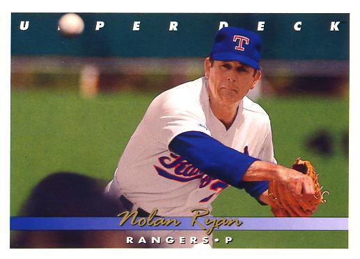 Nolan Ryan - 1993 Upper Deck Series 1 Baseball