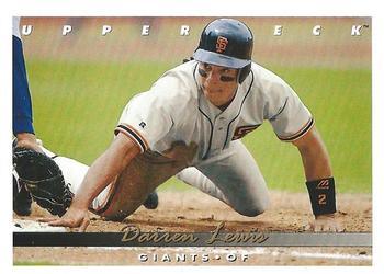 Darren Lewis - 1993 Upper Deck Series 1 Baseball