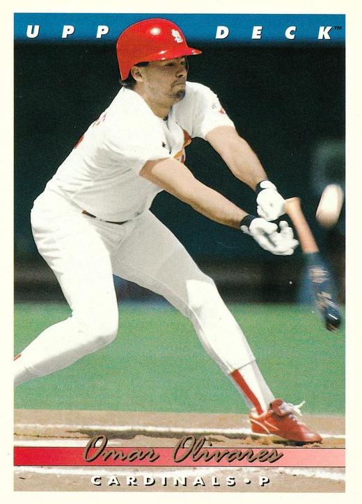 Omar Olivares - 1993 Upper Deck Series 1 Baseball