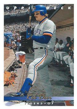 Rob Deer - 1993 Upper Deck Series 1 Baseball