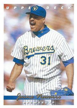 Jaime Navarro - 1993 Upper Deck Series 1 Baseball