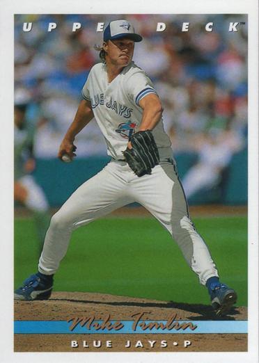 Mike Timlin - 1993 Upper Deck Series 1 Baseball