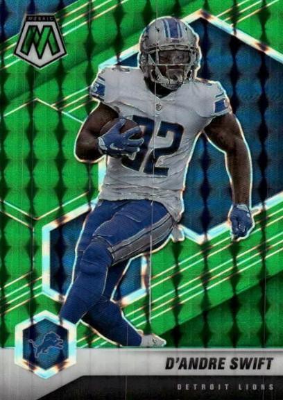 D'andre Swift Green Mosaic - 2021 Panini Mosaic NFL
