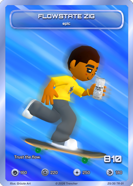 Flowstate Zig - Trencher TCG Set 1