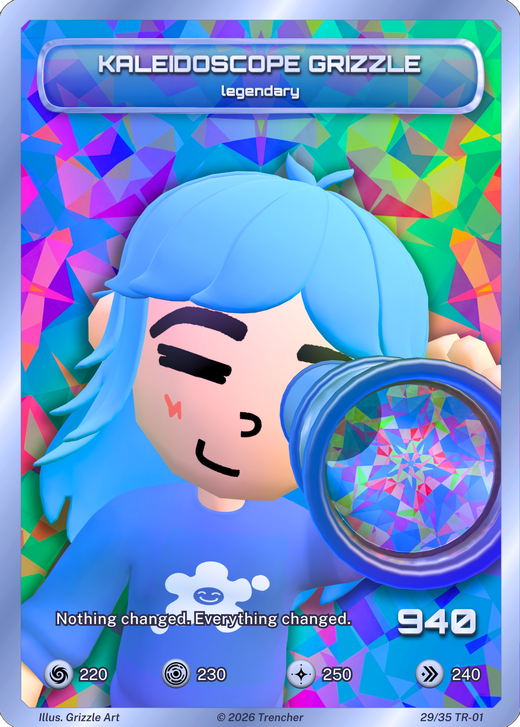 Kaleidoscope Grizzle - Trencher TCG Set 1