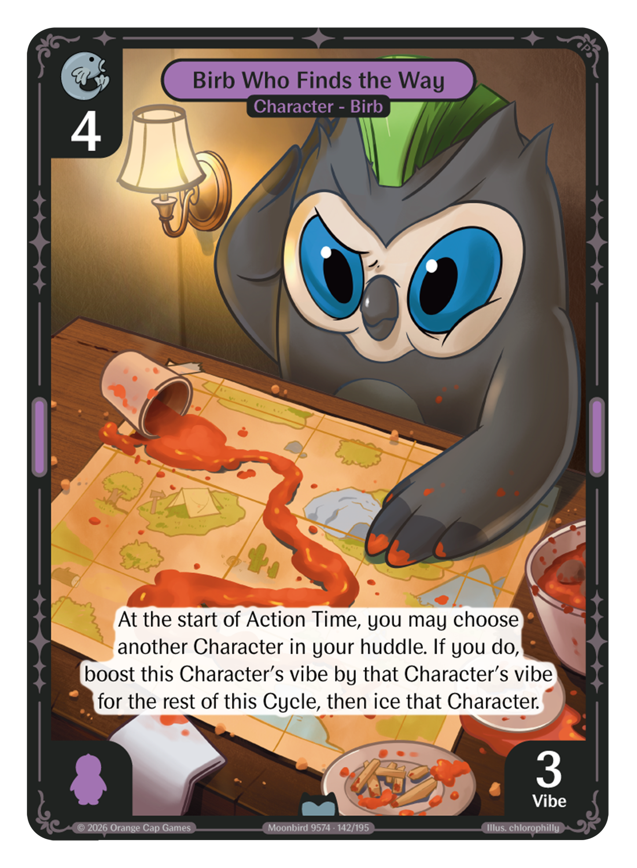 Birb Who Finds The Way Birb Foil - Birb & Pengu Diamond Fair Drop Entry