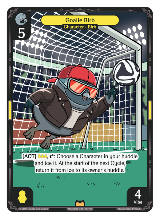 Goalie Birb - Birb & Pengu Fair Drop Entry