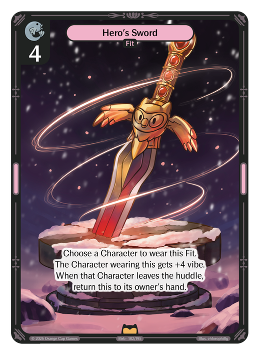 Hero's Sword - Birb & Pengu Fair Drop Entry