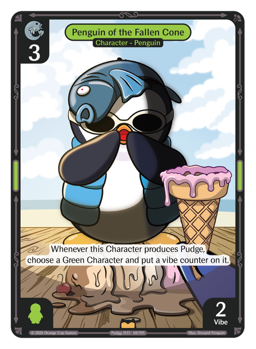 Penguin Of The Fallen Cone - Birb & Pengu Fair Drop Entry