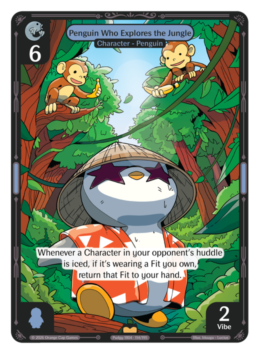 Penguin Who Explores The Jungle - Birb & Pengu Fair Drop Entry